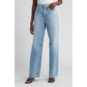AG Kora High Waist Wide Leg Jeans in Recall